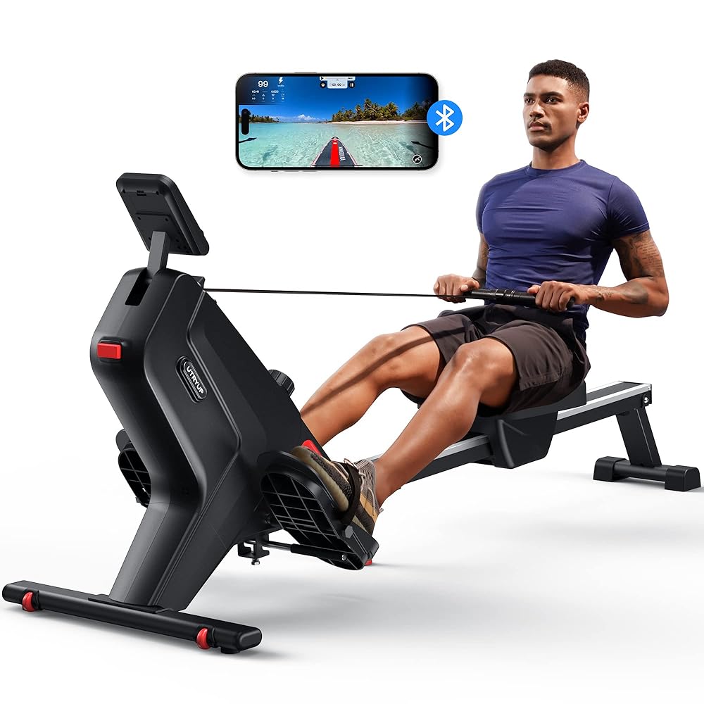 Bluetooth Magnetic Rowing Machine: UTRYUP Rower