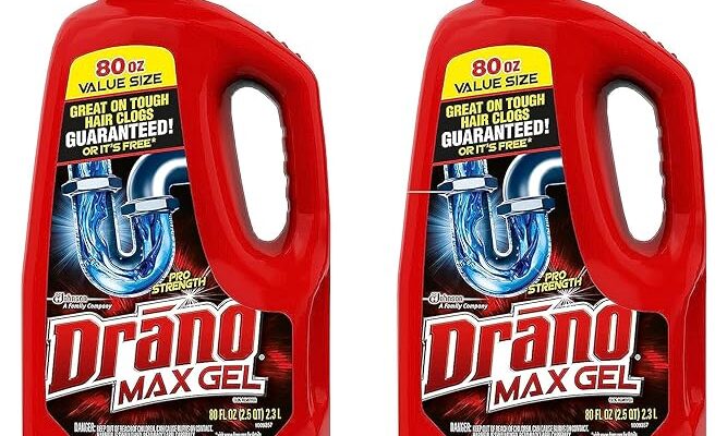 Drano Max Gel - Shower & Sink Clog Remover
