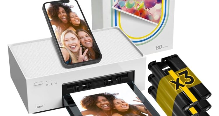 Liene 4x6'' Portable Photo Printer