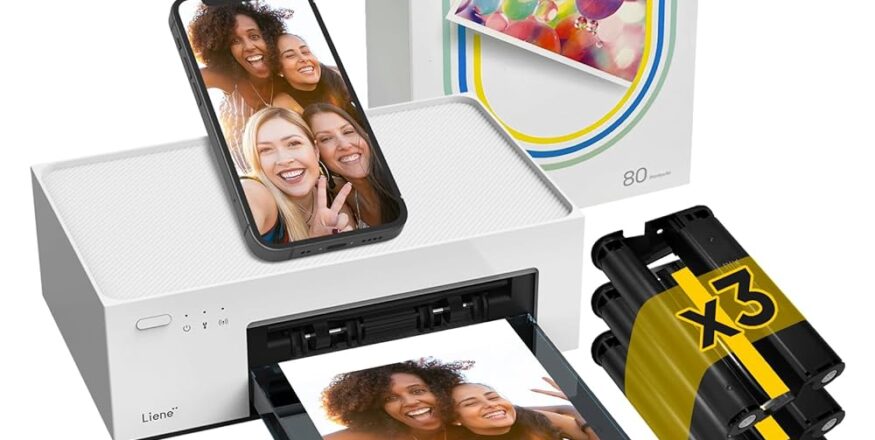 Liene 4x6'' Portable Photo Printer