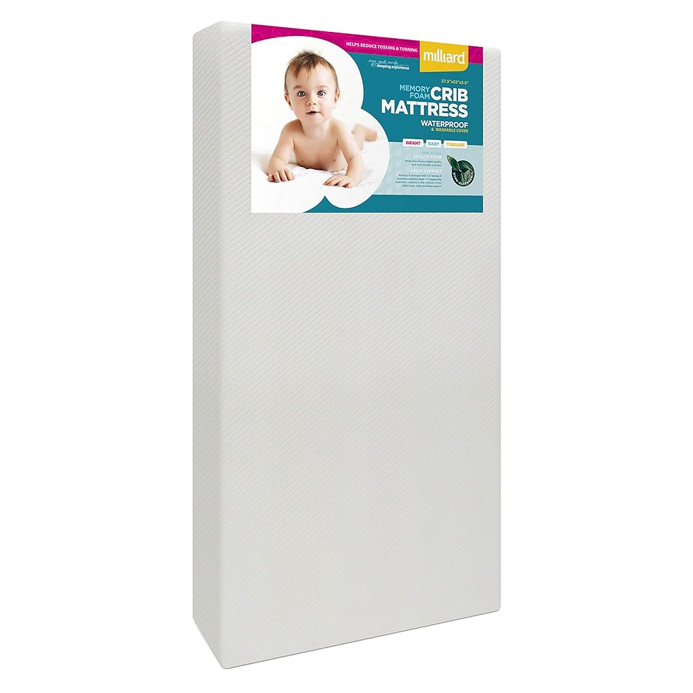 Milliard Memory Foam Crib Mattress 2021