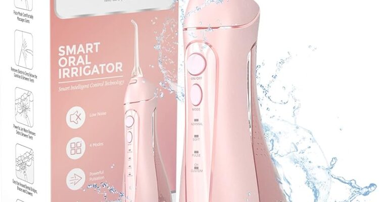 Oralfree Water Dental Flosser - Cordless Travel Oral Irrigator