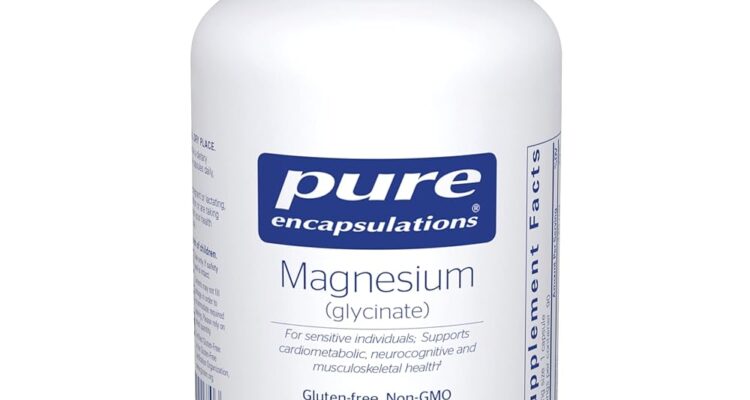 Pure Encapsulations Magnesium (Glycinate) - Stress Relief & Heart Health Support