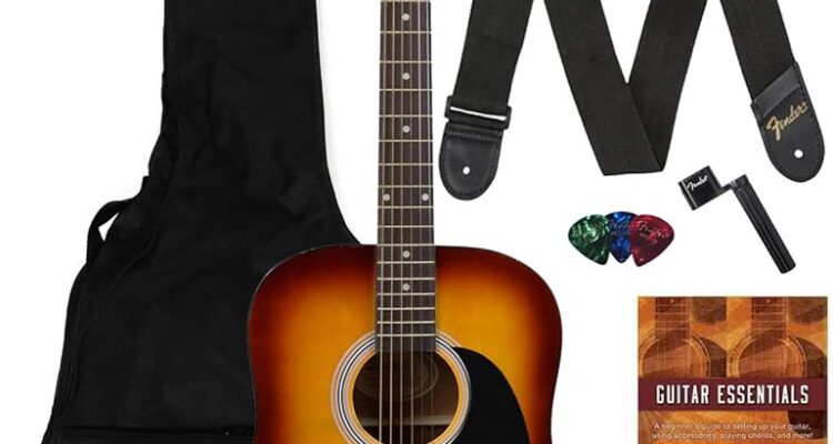 Squier Dreadnought Acoustic Guitar Bundle