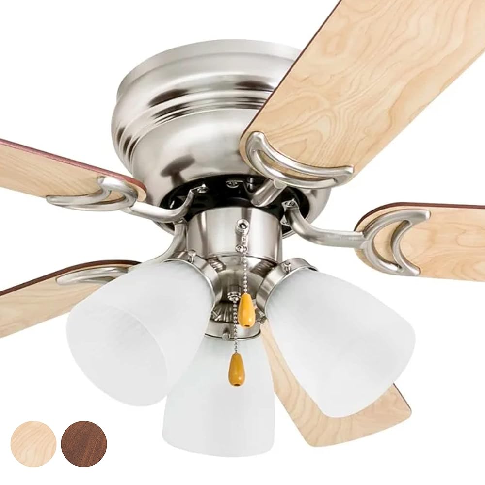 Whitley Traditional Flush Mount Ceiling Fan - Prominence Home, 50863-01