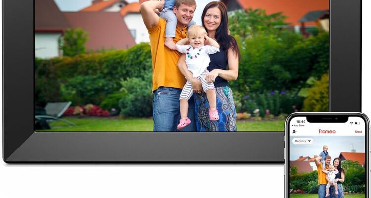 WiFi Digital Picture Frame - Share Memories Remotely